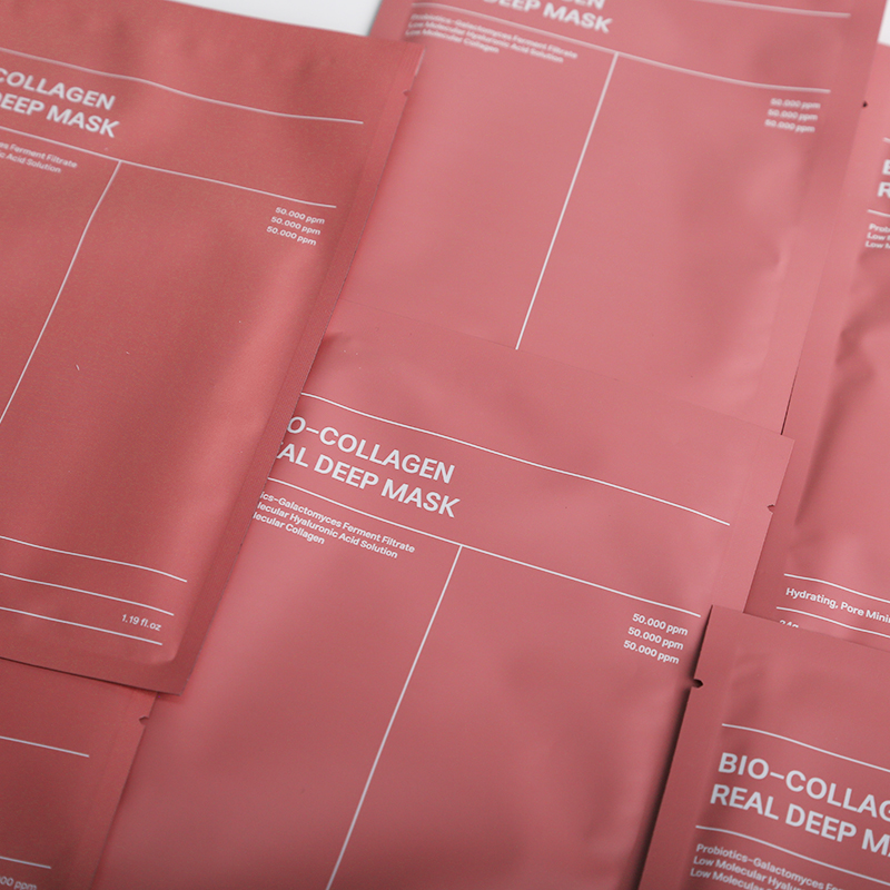 OEM Personal Label Actual Deep Bio-Collagen Facial Masks – Hydrating Korean Skincare Sheet Masks