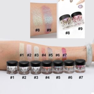 Single 9-Shade Chameleon Eyeshadow Palette for Gorgeous Eye Make-up